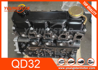 NISSAN QD32 Blok Silinder Mesin Bahan Alloy Aluminium Pengolahan Permukaan Pasir Ledakan
